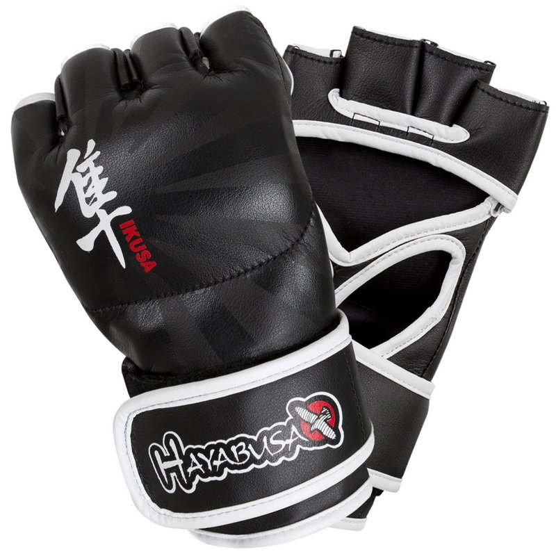 Перчатки для боев Hayabusa Ikusa 4oz MMA Gloves - Black